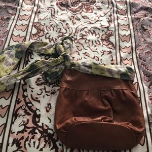 Deuce lux leather handbag